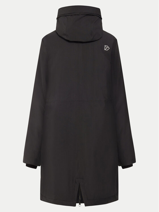 Didriksons Didriksons Parka Fia 505372 Fekete Relaxed Fit