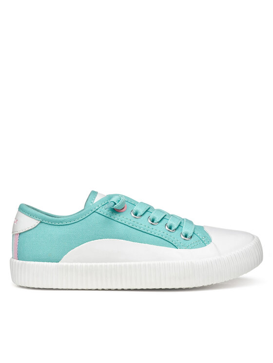 Geox Geox Sneakers aus Stoff J Tippeste J55N3A 1054 C4070 M Blau
