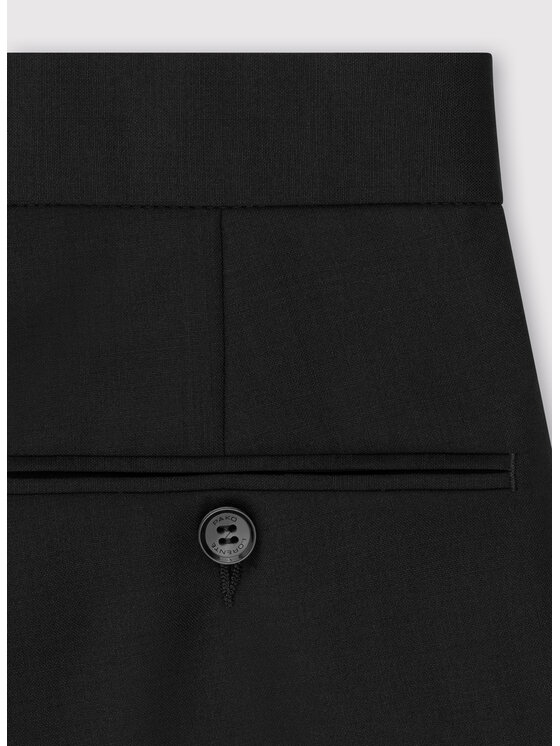 Pako Lorente Pako Lorente Spodnie garniturowe P000P-6G-005 Czarny Slim Fit