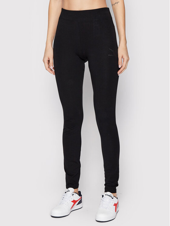 Diadora Colanți Core 102.178753 Negru Slim Fit