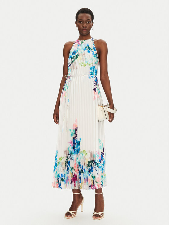 Joseph Ribkoff Joseph Ribkoff Sommerkleid 251904 Weiß Regular Fit