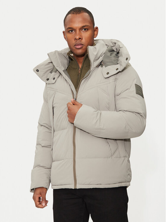 G-Star Raw Zimné bundy G- Whistler D25345-D518 Béžová Regular Fit