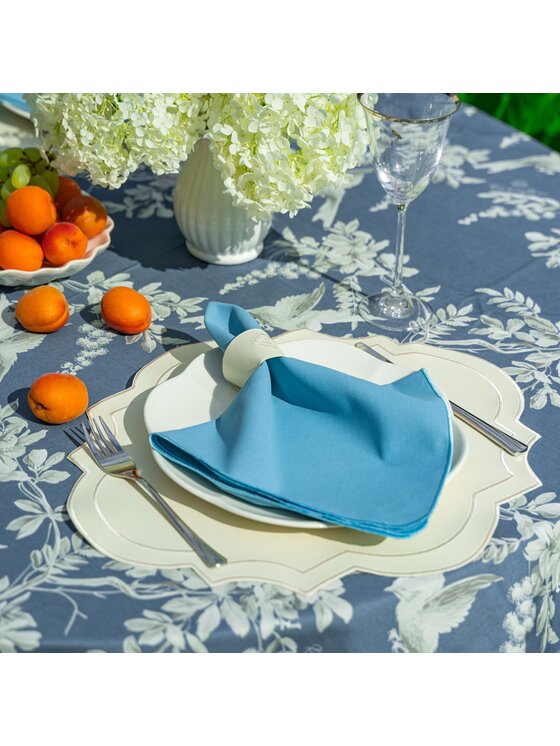 Roseberry Home Roseberry Home Serwetki Sotto Voce Blue Grotto Niebieski
