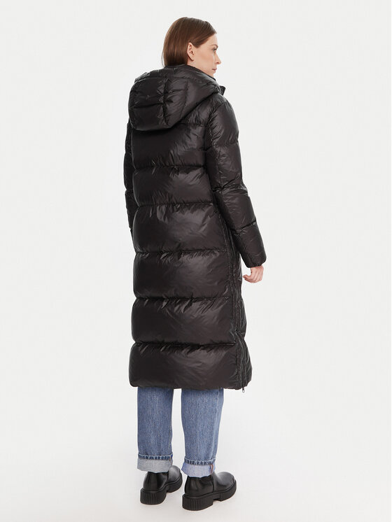 Blauer Blauer Zimski plašč 25WBLDK03161 Črna Regular Fit