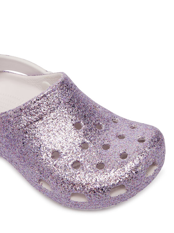 Crocs Crocs Şlapi Classic Chunky Glitter Clog K 211939 Violet
