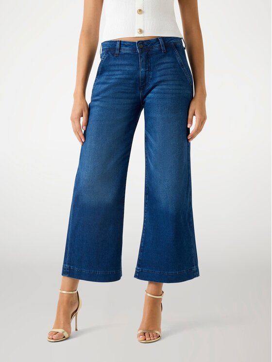 Guess Guess Jeansy 178467 Niebieski Relaxed Fit