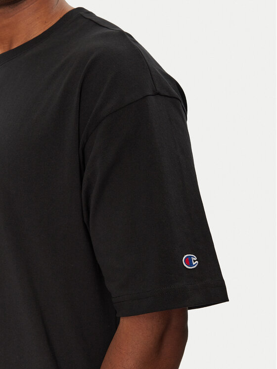 Champion Champion Футболка 220714 Чорний Standard Fit