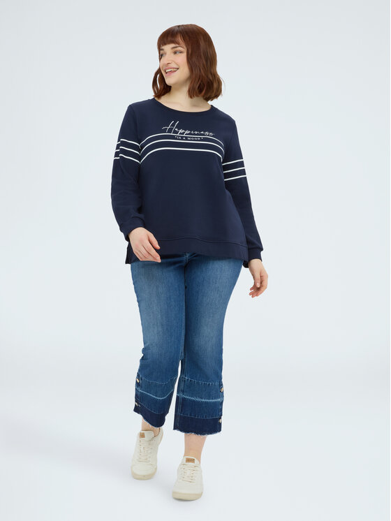 Fiorella Rubino Fiorella Rubino Felpa G870L009059N0Z4 Blu Regular Fit