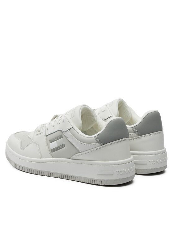 Tommy Jeans Tommy Jeans Сникърси Tjw Retro Basket Tonal Logo EN0EN02571 Сив