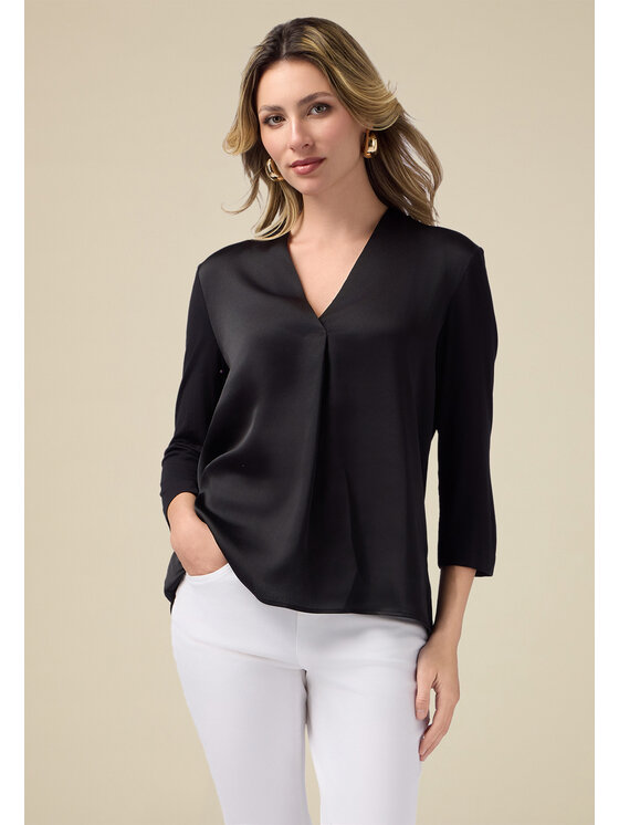 Oltre Oltre T-Shirt G269J003985N033 Czarny Regular Fit