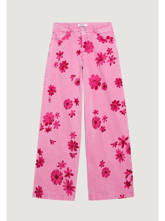Desigual Desigual Τζιν PICHI Ροζ Boot Fit