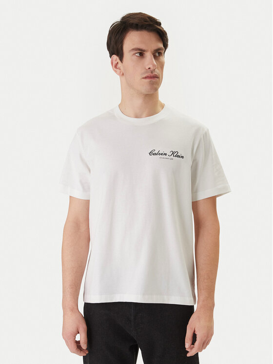 Calvin Klein Jeans Calvin Klein Jeans Tricou LV04RF822G Alb Regular Fit