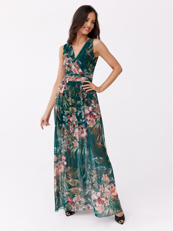 Roco Fashion Sukienka letnia Jasmin Kolorowy Regular Fit