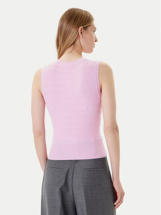 Morgan Morgan Top 252-MJILA Różowy Slim Fit
