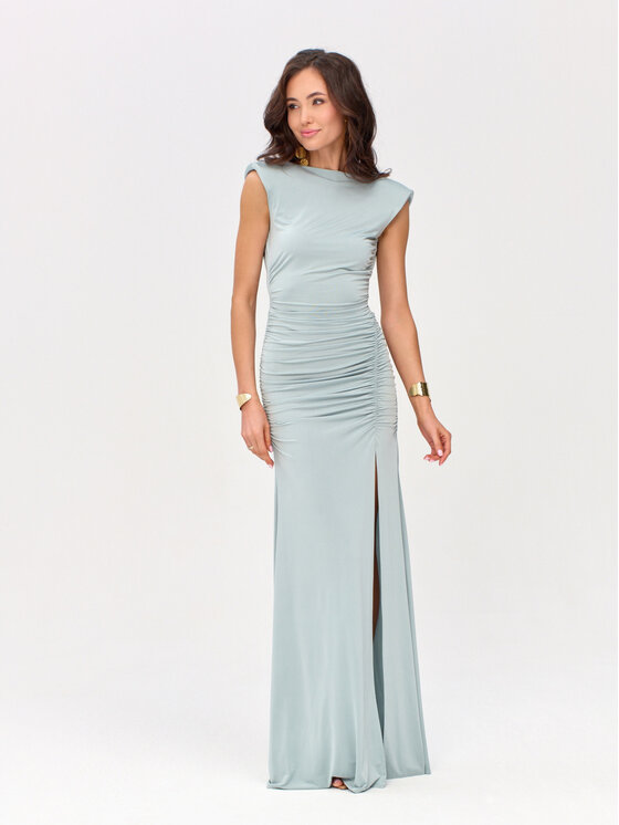Roco Fashion Roco Fashion Abito da sera Aurelia Verde Slim Fit