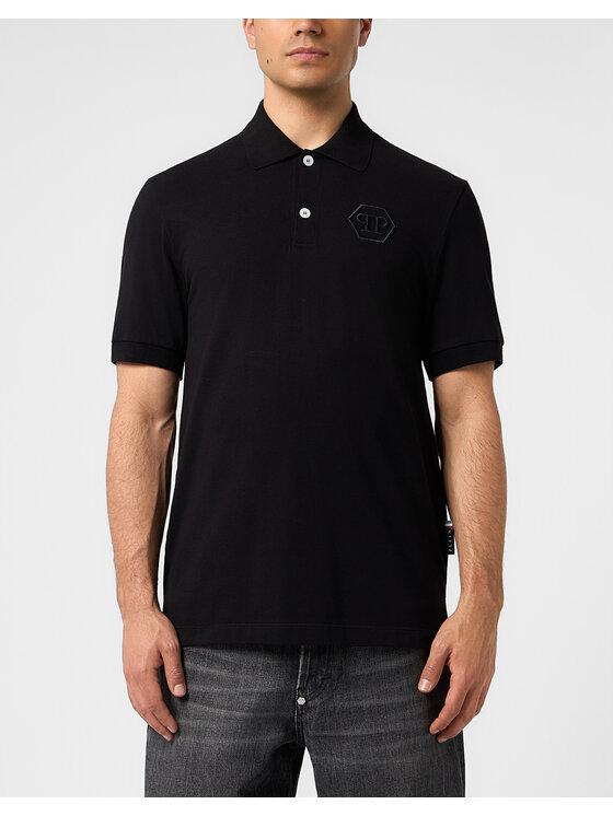 PHILIPP PLEIN PHILIPP PLEIN Polo 31301 Nero Slim Fit