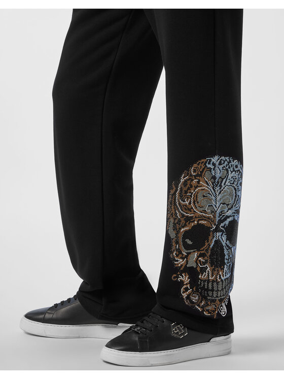 PHILIPP PLEIN PHILIPP PLEIN Spodnie dresowe 26951 Czarny Jogger Fit