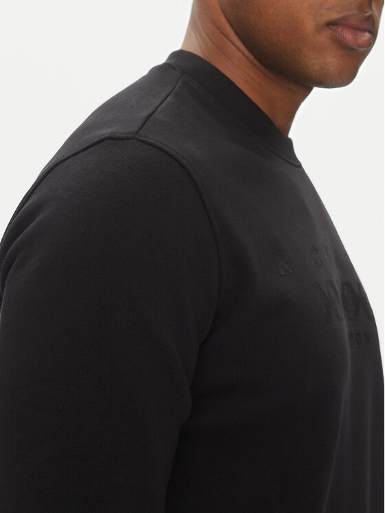 Richmond X Richmond X Felpa Mateus UMP25005FE Nero Regular Fit