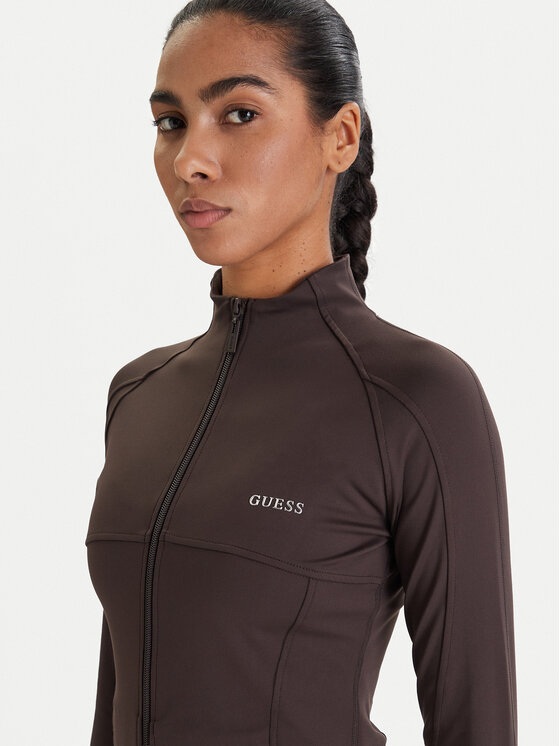 Guess Guess Світшот V6RP15 KD952 Коричневий Slim Fit