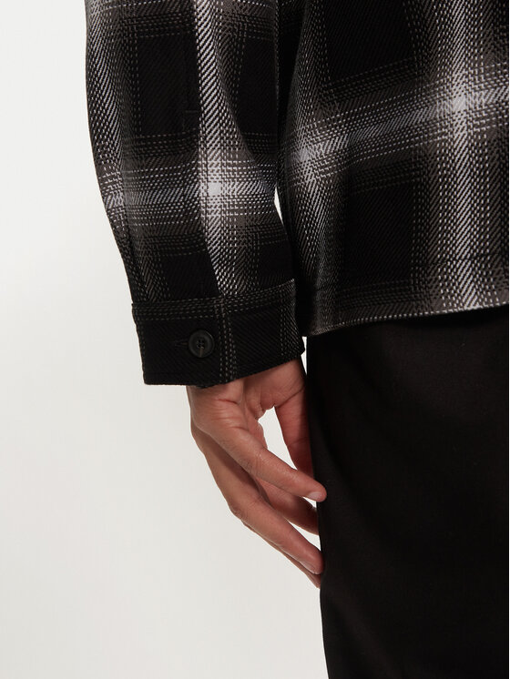 HUGO Hugo Camicia Enalu 50520104 Nero Oversize