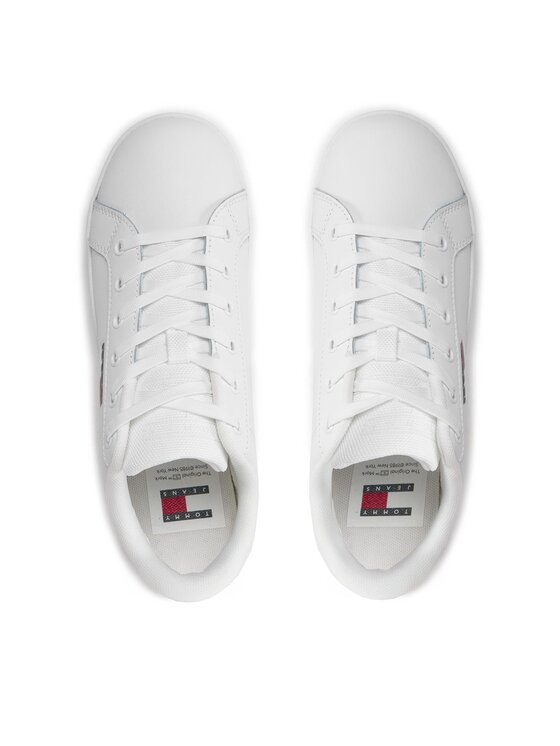 Tommy Jeans Tommy Jeans Snīkeri Tjw Flatform Ess EN0EN02518 Balts