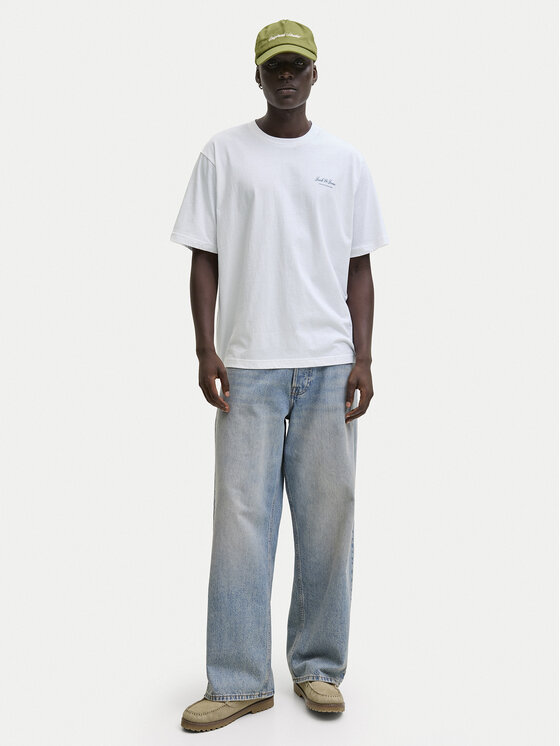 Jack & Jones Jack & Jones T-Shirt Earchive 12287990 Biały Regular Fit