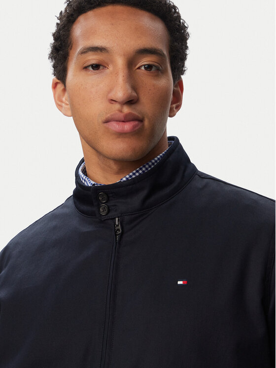 Tommy Hilfiger Tommy Hilfiger Giacca di transizione Classic Harrington MW0MW43468 Blu scuro Regular Fit