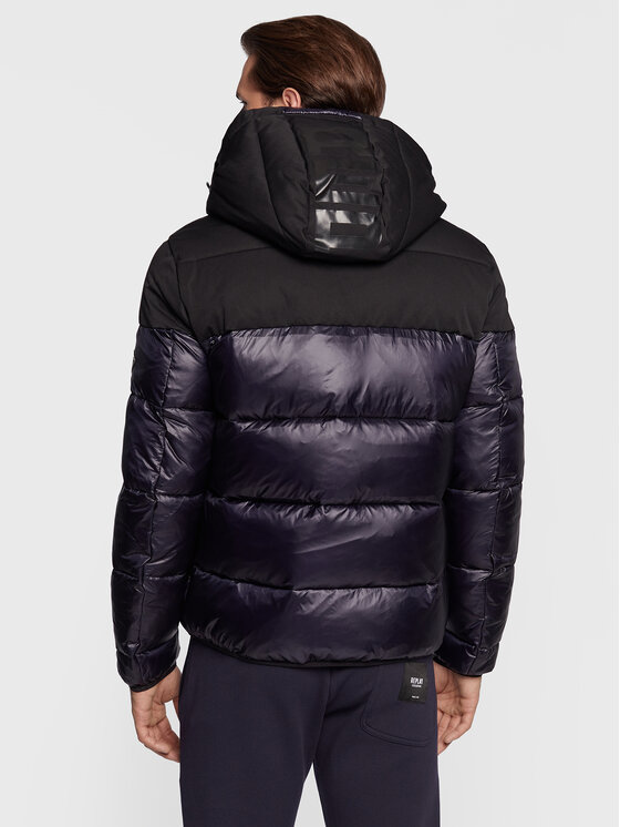 REPLAY REPLAY Зимно яке M8183A.000.84174 Тъмносин Regular Fit