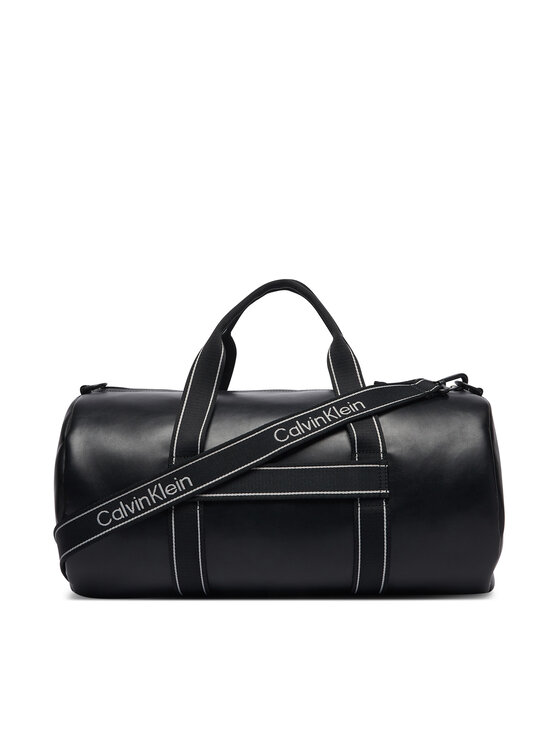 Calvin Klein Calvin Klein Torba Bold Logo Webbing Weekender LV04D3461G Czarny