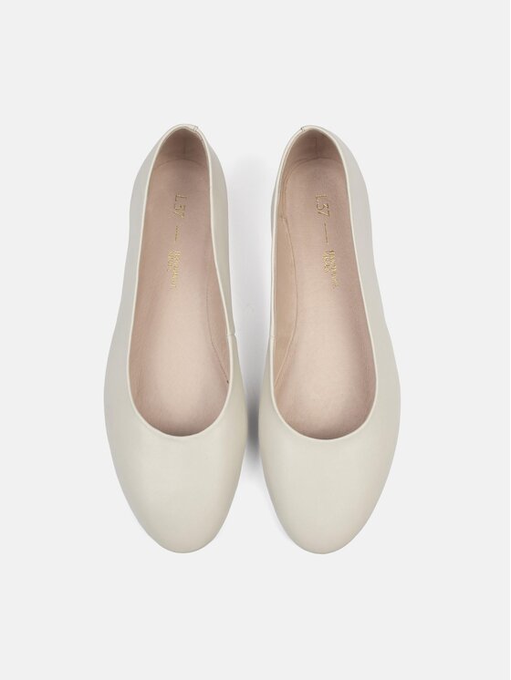 L37 L37 Ballerine BABY COME ON Bianco