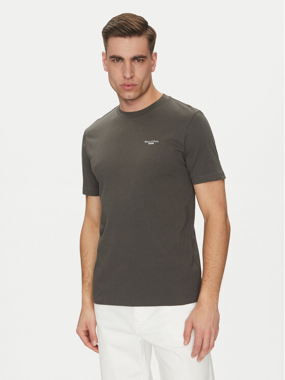 Marc O'Polo Denim Marc O'Polo Denim 2er-Set T-Shirts 500 0006 181 Grün Regular Fit