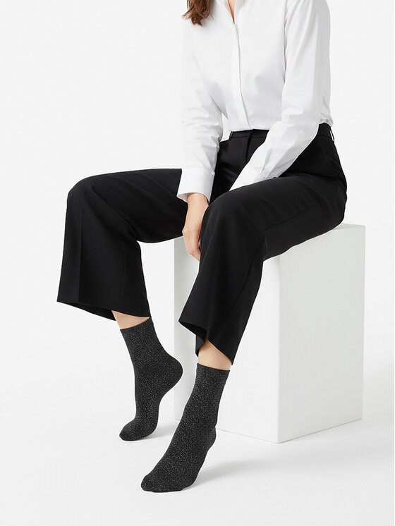 Nine West Nine West Șosete lungi CEO_AS_NW_02_Z_AW25 (3 PACK) Alb