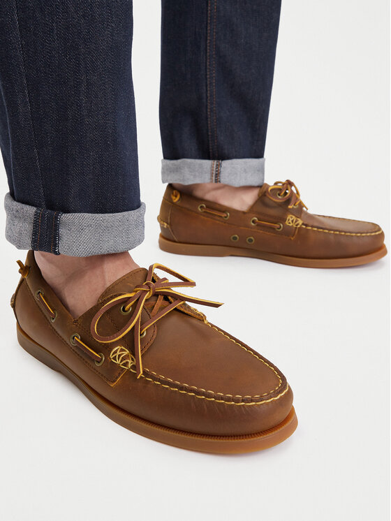 Polo Ralph Lauren Polo Ralph Lauren Mokasyny 803932219002 Brązowy