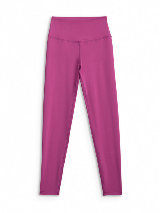 4F 4F Legginsy MULTI ACTIVE Różowy Slim Fit