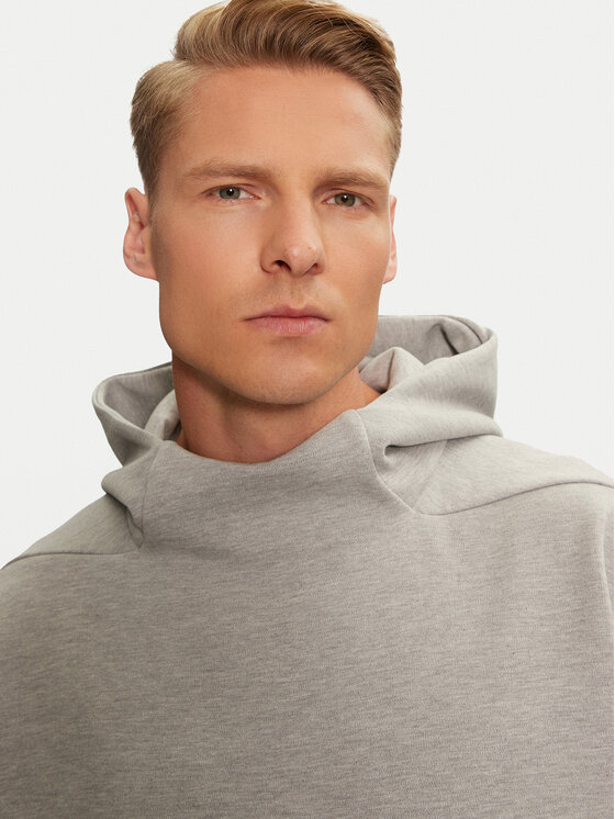 adidas adidas Mikina Z.N.E. JE3070 Sivá Loose Fit