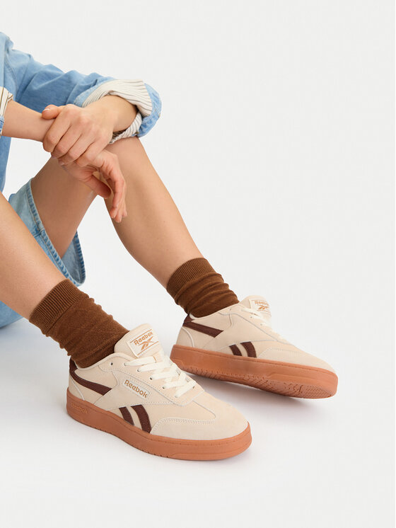Reebok Reebok Sneakersy CEO-FORTE LOUNGER DOUBLE UP AR30255WCYT Beżowy