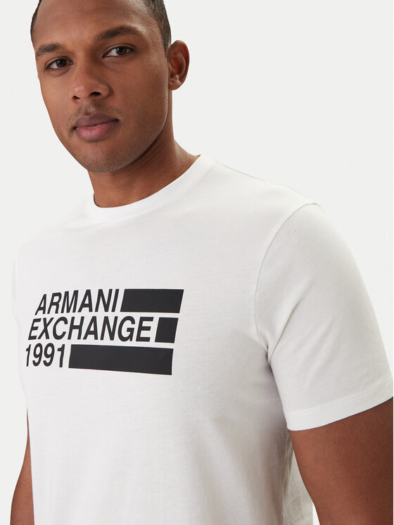 Armani Exchange Armani Exchange Majica XM002788 AF10356 U0009 Bela Regular Fit