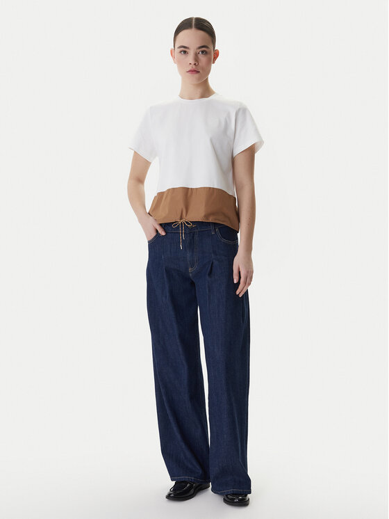 Marella Marella Тишърт Emme by Marella Zorro 2615111141 Бежов Relaxed Fit