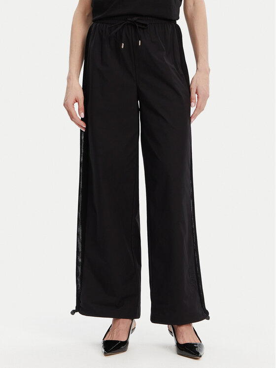 Liu Jo Sport Jogger nohavice TA5074 T2900 Čierna Relaxed Fit