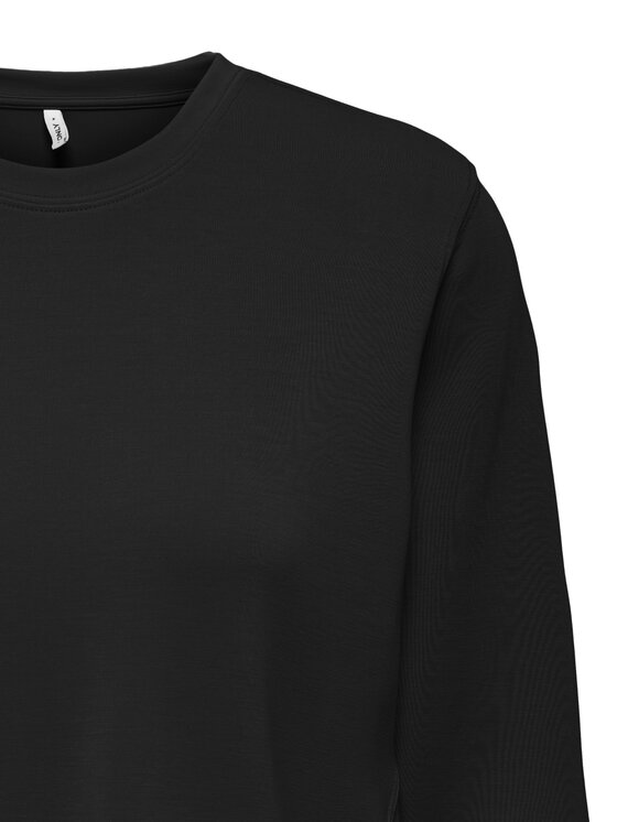 ONLY ONLY Світшот Maya 15361163 Чорний Regular Fit