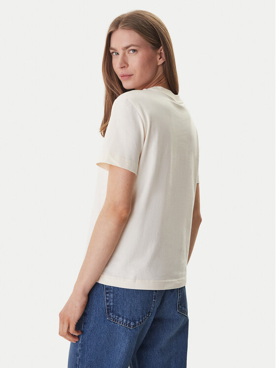 Calvin Klein Jeans Calvin Klein Jeans Tricou LV047C912G Écru Regular Fit