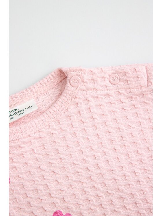 Coccodrillo Coccodrillo Bluza ZC6132102FGN-033 Różowy Regular Fit