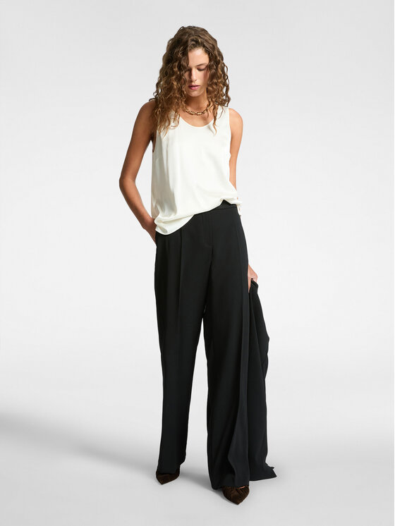 Elena Mirò Elena Mirò Top D105P000024N021 Bianco Regular Fit