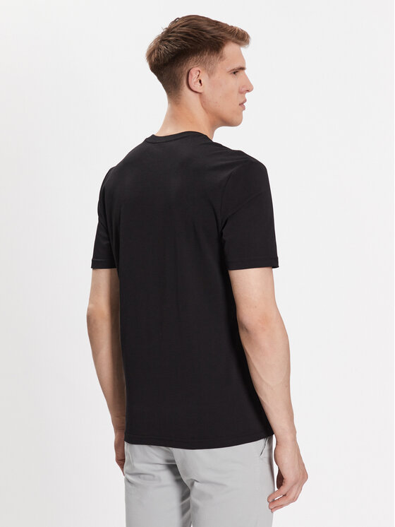 Bugatti Bugatti T-Shirt 8350 35191 Μαύρο Regular Fit