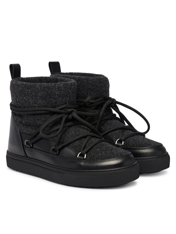 Inuikii Inuikii Stivali da neve Felt 2001.003.0081.000 Nero