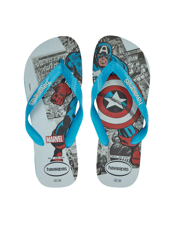 Męskie Japonki Havaianas, Rozmiar 41/42, Niebieskie, 41470120212