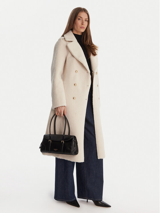 Guess Guess Kożuch W5BL62 W4190 Biały Regular Fit