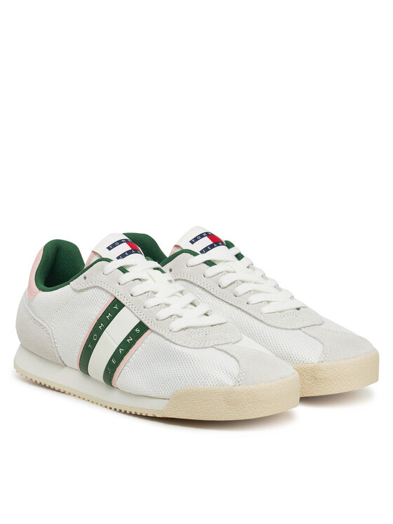 Tommy Jeans Tommy Jeans Snīkeri Tjw Low Profile Runner EN0EN02742 Balts
