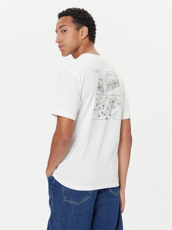 New Balance New Balance Tricou MT53921 Alb Regular Fit