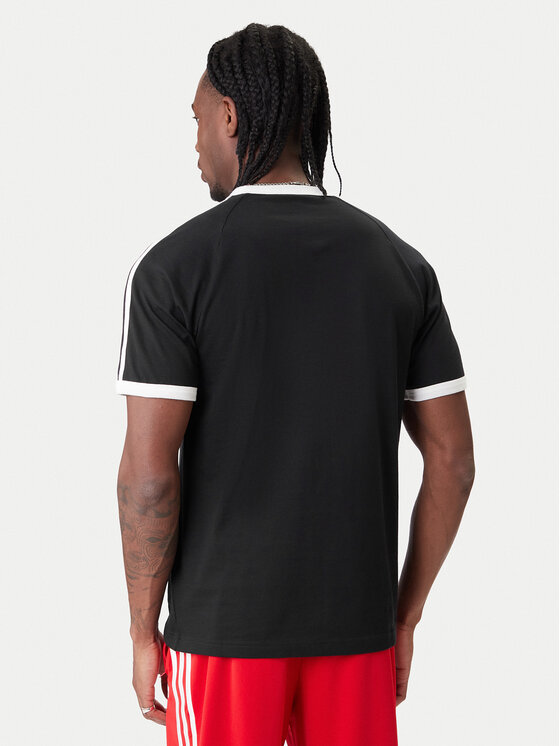 adidas adidas Tricou 3-Stripes KE3538 Negru Regular Fit